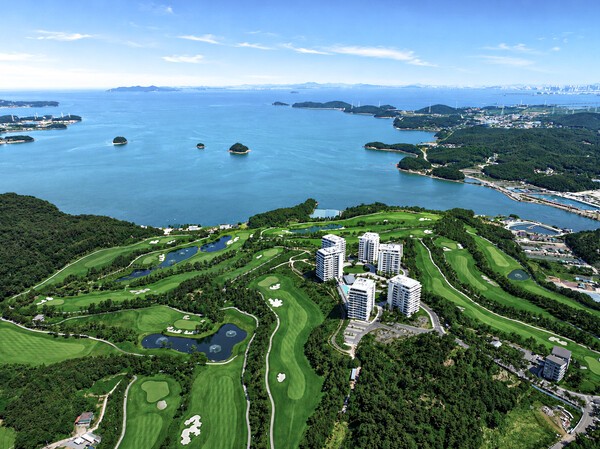 경기 안산시 대부도 더헤븐CC 전경. /사진=더헤븐리조트