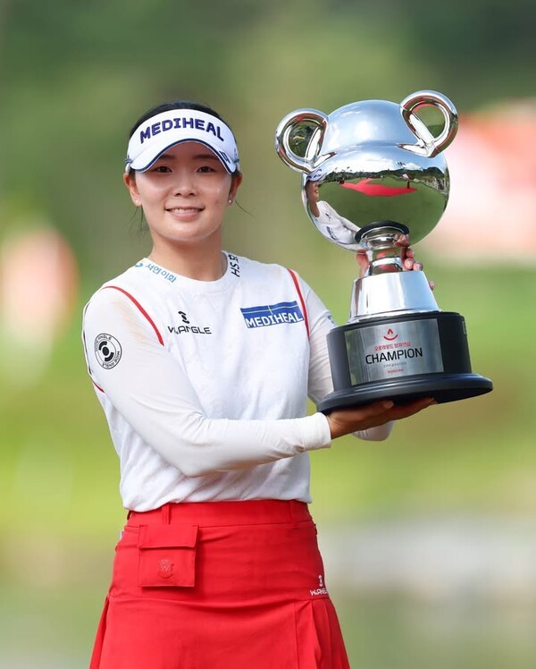 이다연. /사진=KLPGA 공식 SNS