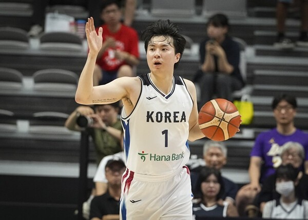 한국 남자농구 대표팀. /사진=대한민국농구협회 제공