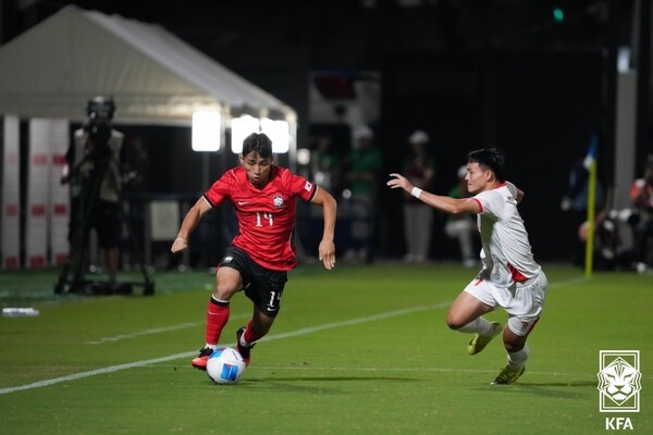 한국 남자 아시안게임 축구대표팀. /사진=KFA