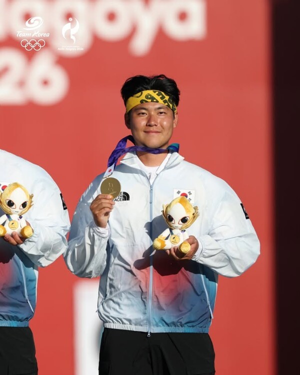이우석. /사진=대한체육회 공식 SNS