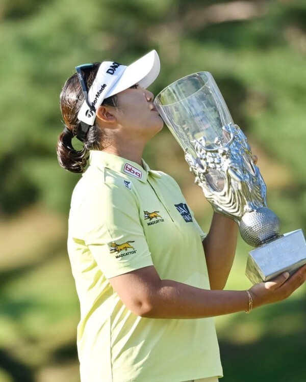 유해란. /사진=KLPGA 공식 SNS