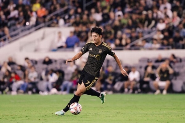 손흥민. /사진=LAFC 공식 SNS